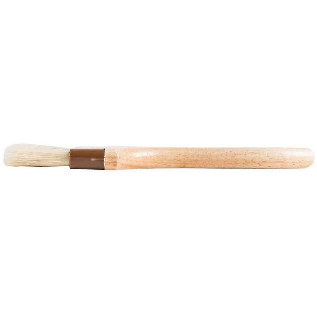 3-Inch Wide Pastry Brush with Boar Bristles and Hardwood Handle, Basting Brush