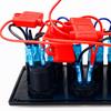 Panel spínačů Nehořlavý Dva USB porty Robustní 6 LED kolébkový spínač pro loď