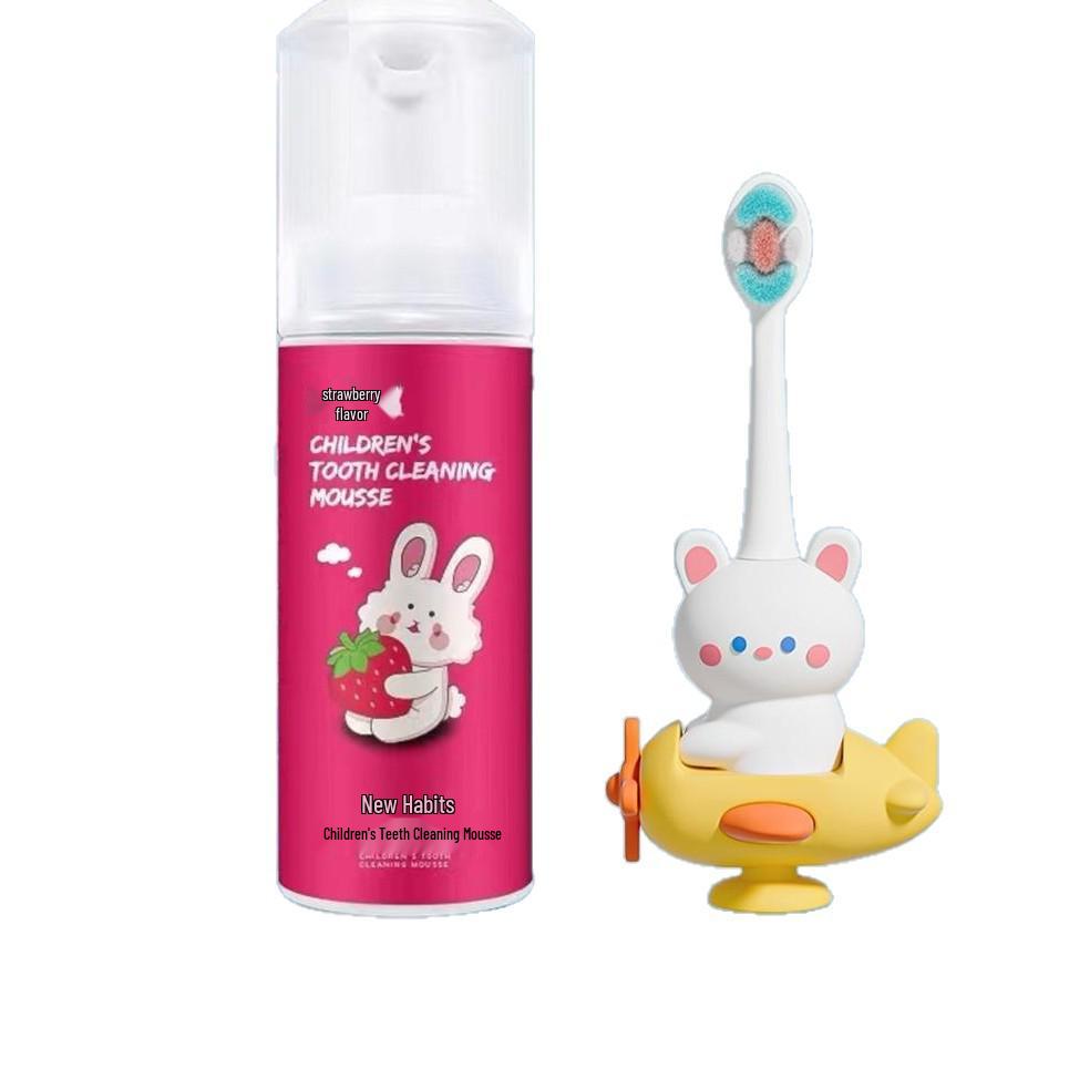 Newcomer Exclusive: Soft Baby Toothbrush for Teething and Gum Care - Cute Cartoon Design