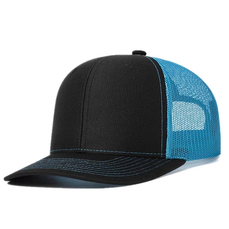 1pc Hot Sale Unisex Cap Slight Curved Style Trucker Hat Men & Women Casual Outdoor Breathable Summer Cap