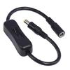 30cm Male to Female 5.5x2.5/5.5x2.1mm Plug DC Power Adapter Cable Extension Cord