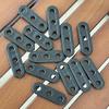 100 Stück Zeltwindseilspanner Campingzelt Abspannleinen-Versteller Spannhaken Schnallen Winddichte Markisen Zubehör