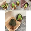 Schattige Avocado Pluche Sleutelhanger Zachte Fruitpop Accessoire Voor Tas En Cadeaus