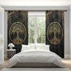 Life Tree Totem Printed Curtains Christmas Decorations Bedroom Living Room Home Decoration Curtain Made Of Polyester Washable Ready