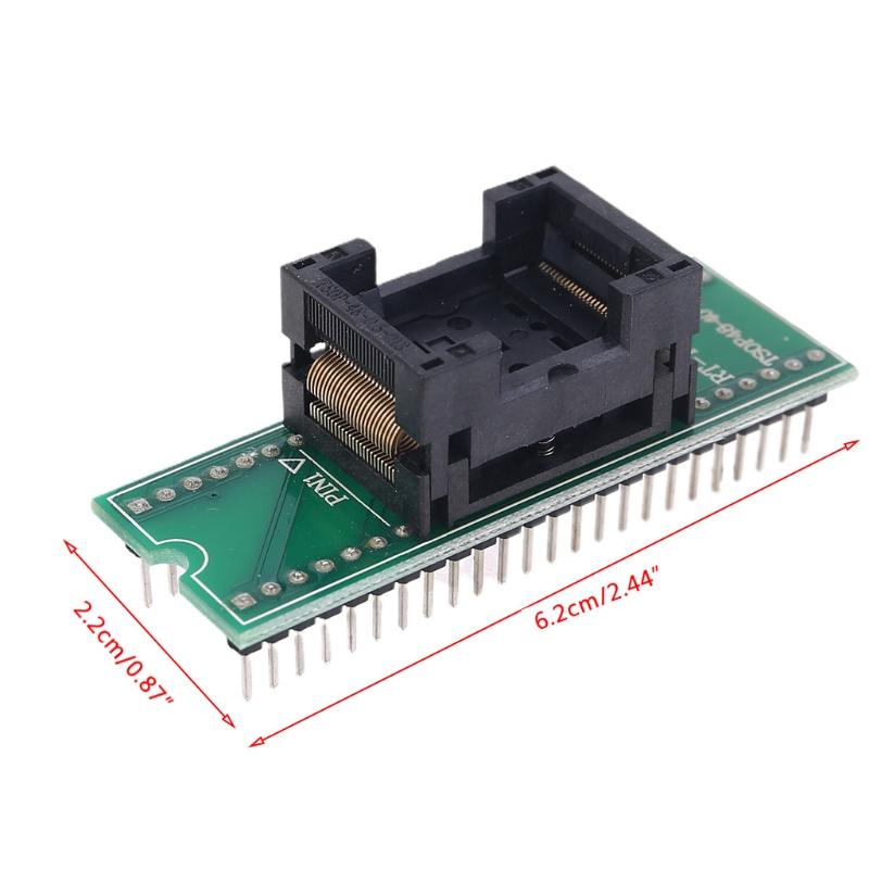 TSOP48 To DIP48 Double Contact Gold Plating Universal IC Programm Socket Adapter