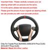 Hand Sewing Car Steering Wheel Cover For Toyota Prius 30(XW30) 2009-2015 C(US)