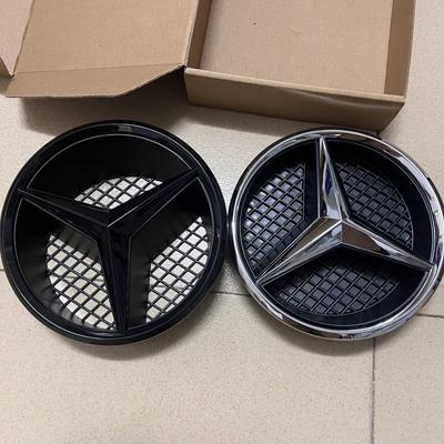 IOYLP1 3D Grill Badge Front Badge For benZ W205 Emblem W212 W213 W204 W253 ML W166 CLA C117 A W176 W177 C W204 E GLK X204 GLA GLC GLE