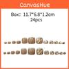 J-095 Champagne Diamond Toe Nail Stickers Glitter Foot Nail Art Pre-made Sparkling Foot Nail Decals