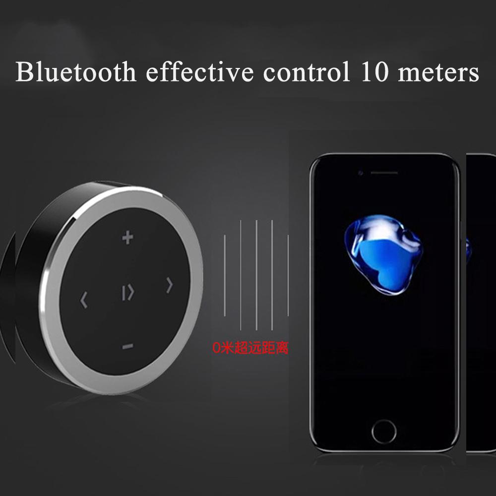 Wireless Car Steering Wheel Control Button Bluetooth Multimedia GPS Remote Control Button Car Radio MP3 Player Controller