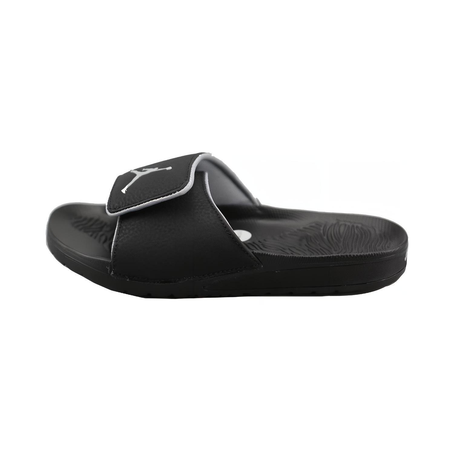 Jordan Hydro 6 Kids  Slippers Black White Children Aged 3 7 Years Old 881476-011 28
