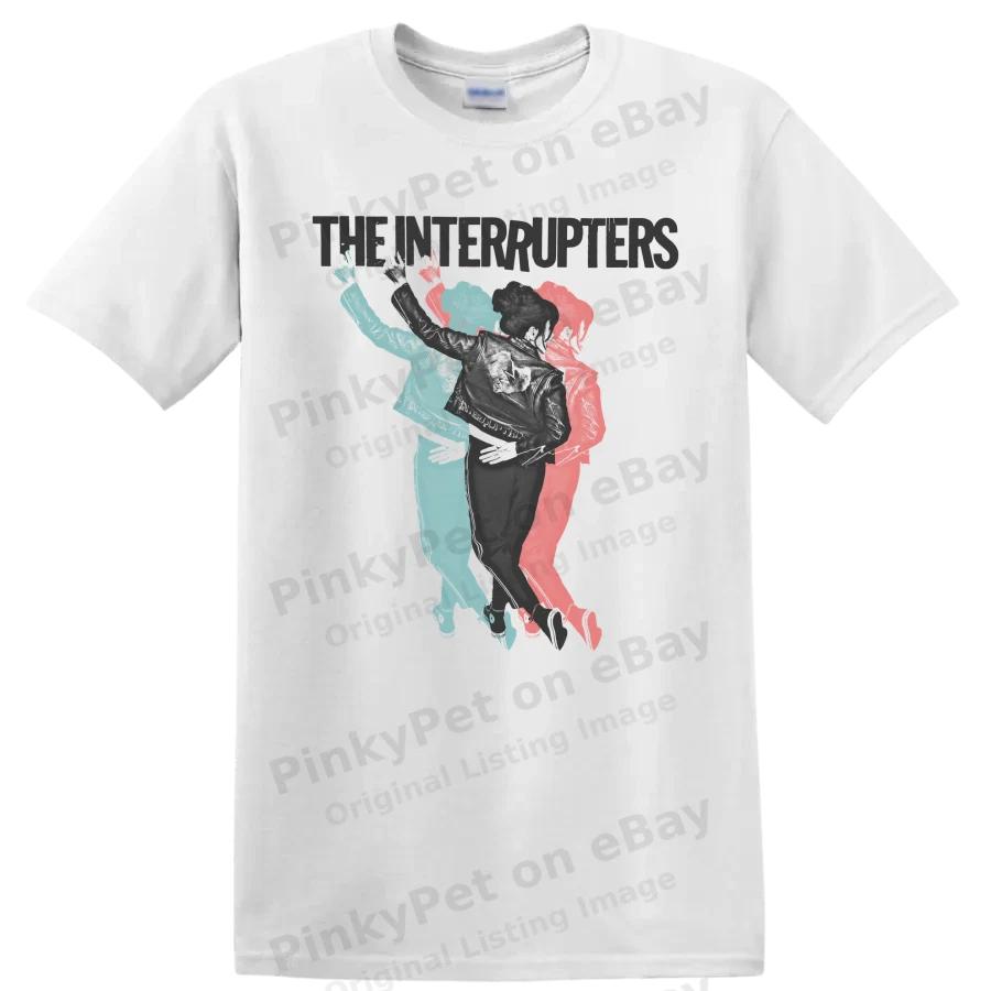 The Interrupters Punk Rock Band Maglietta Grafica Regalo per Fan di Concerti Musicali Maglietta Retro