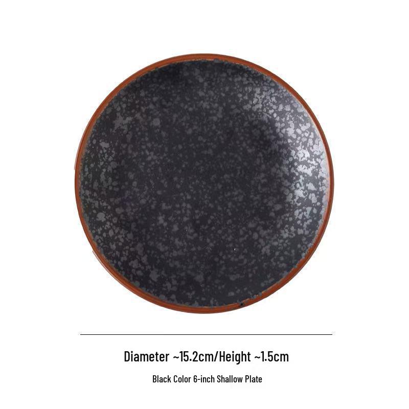 6-Zoll Chinesische Keramik Knochenschale für Obst, Gebäck oder Speisereste