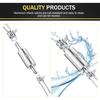 Motorcycle Brake Bleeder Kit with Caps and Clamp Brake Bleeder Hose One Way Check Valves Tube Bleeding Tool Bleeder Hose