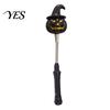 Halloween Party Decoration LED Glow Stick for Kids, Spooky Pumpkin Ghost Flashing Light Lighted Up Rod with Spring Holiday Favors