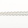 Used courreges Necklace Silver925 2.6g Silver ribbon