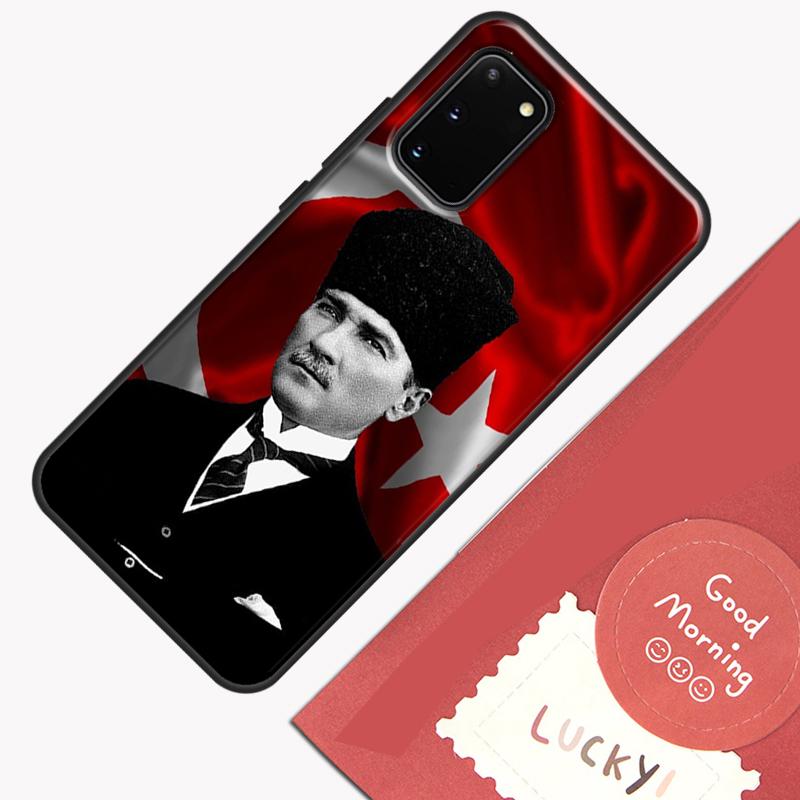 Turkey Mustafa Kemal Ataturk Phone Case For Samsung Galaxy S23 S26 Ultra S20 S21 S22 S24 S25 Plus S10 S25 FE Cover Shell