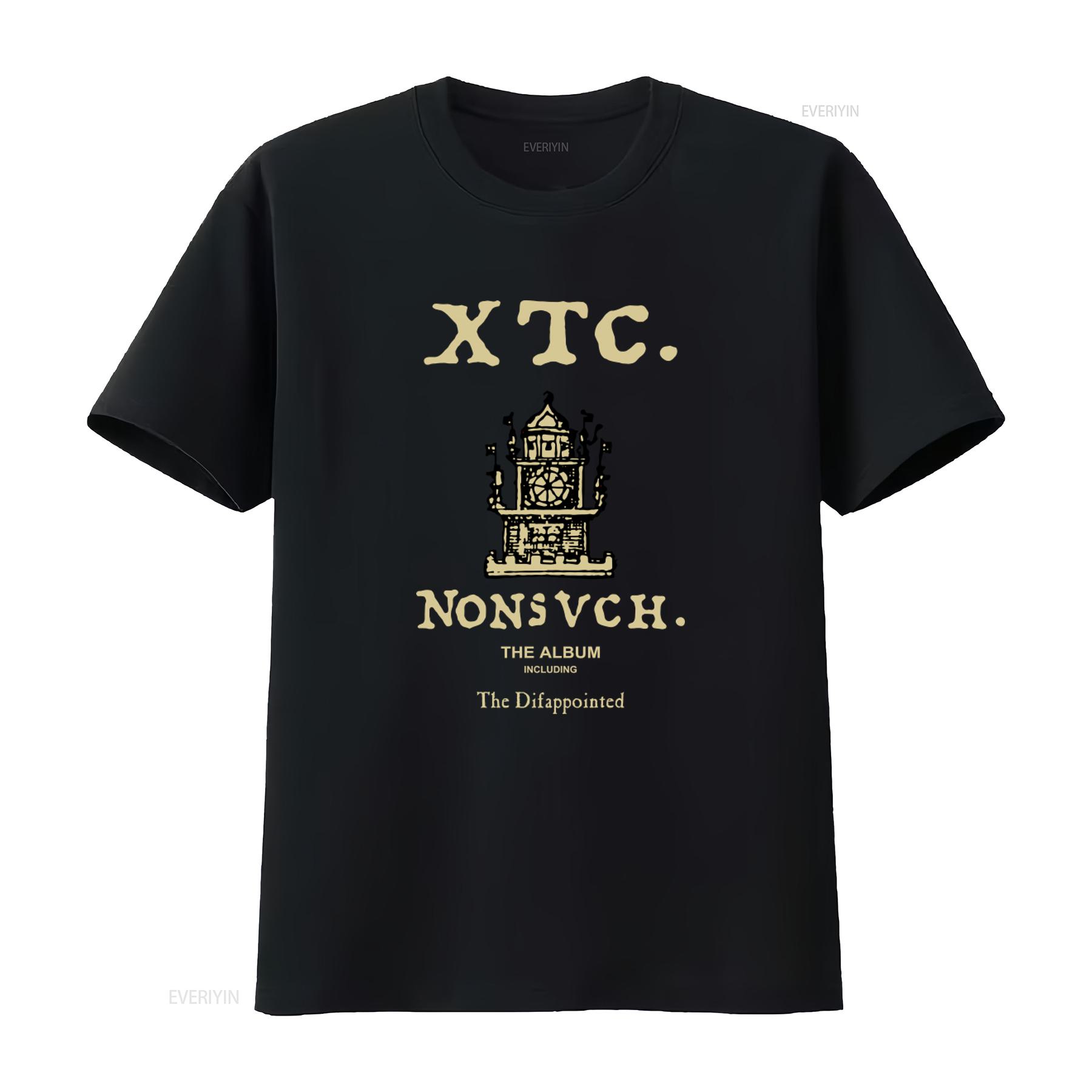

Xtc Nonsuch Album T Shirt New Wave Band Design All Sizes S 5Xl 100 Cotton vintage Washed homme graphic fashion Casual 4XL