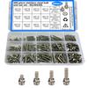 480-piece Stainless Steel Phillips Head Bolt and Nut Set, M3/M4/M5, for DIY and Home Repair and Maintenance.