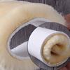 2 pares de plantilla de zapato inserto otoño invierno cálido grueso mezcla de lana peluda amortiguación suave hombres mujeres bota de nieve suela interior almohadilla de pie