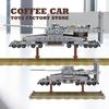 Non-Toxic Ww2 Army Railway Gun Building Blocks Military Weapon Tank Children Toys Armored Cars Model Moc Bricks Adult Kids New Year Gifts
