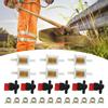 Carburetor Filter Cutoff Shut Off Valve Clamp Kit for Garden Brush Cutter Lawn Mower Accessories