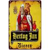 Retro Beer Posters Home Decor Plate Vintage Metal Tin Sign Hertog Jan Metal Plaque Pub Bar Wall Room Decoration