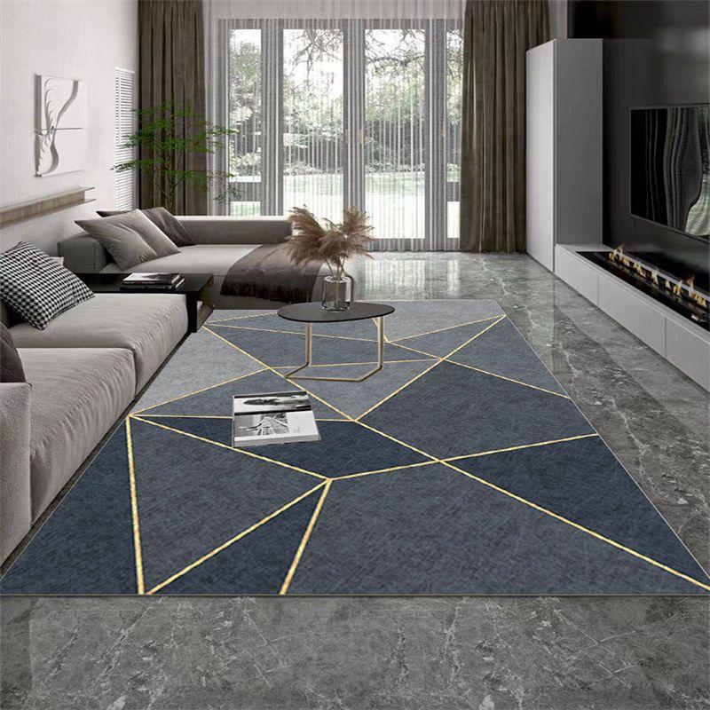 Antiskid Carpet Living Room Modern Simple Style Entrance Door Mat Easy Cleaning Soft Office Lounge Rug Big Size Customizable