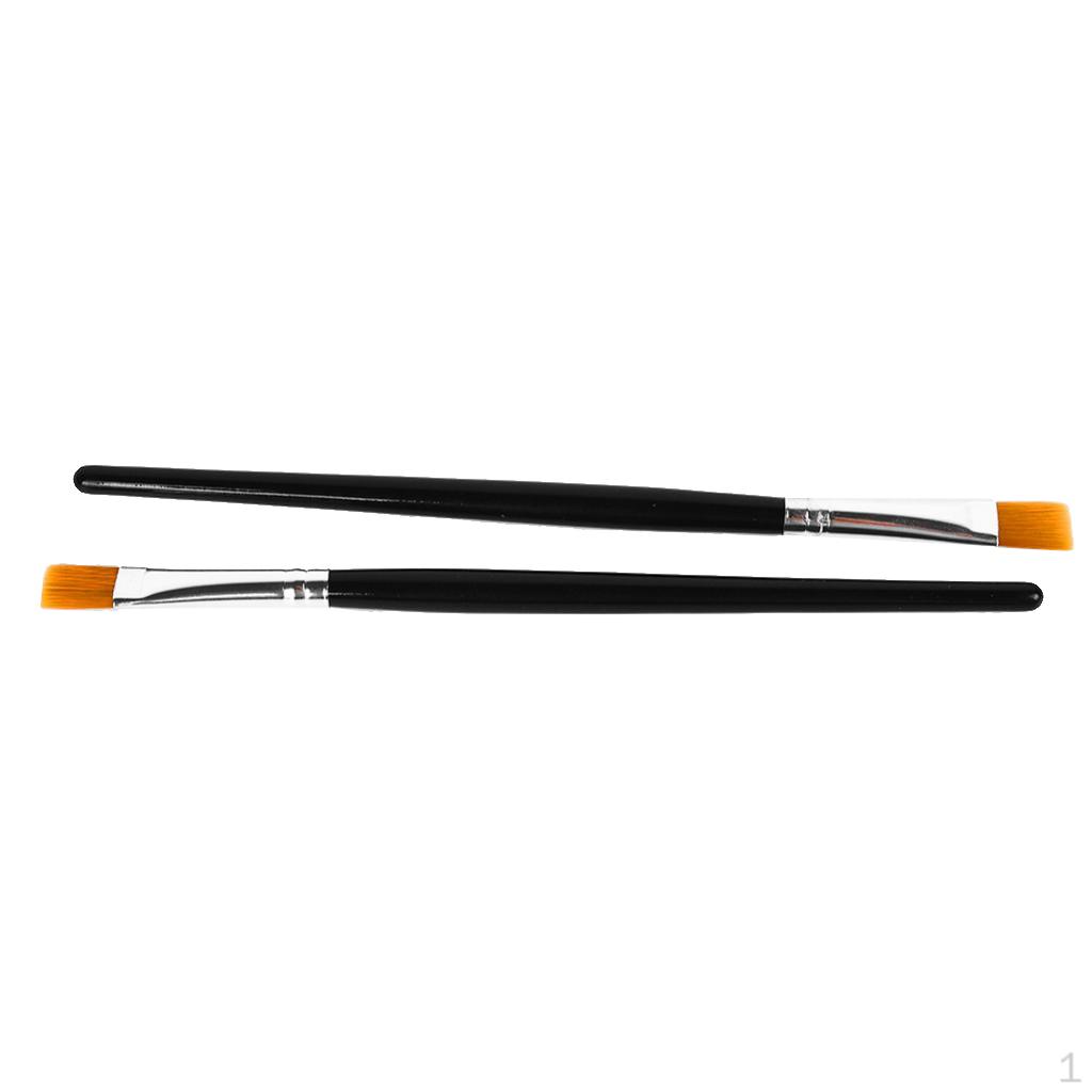 

2 Brushes Artist Inclined Fine for Acrylic No.6