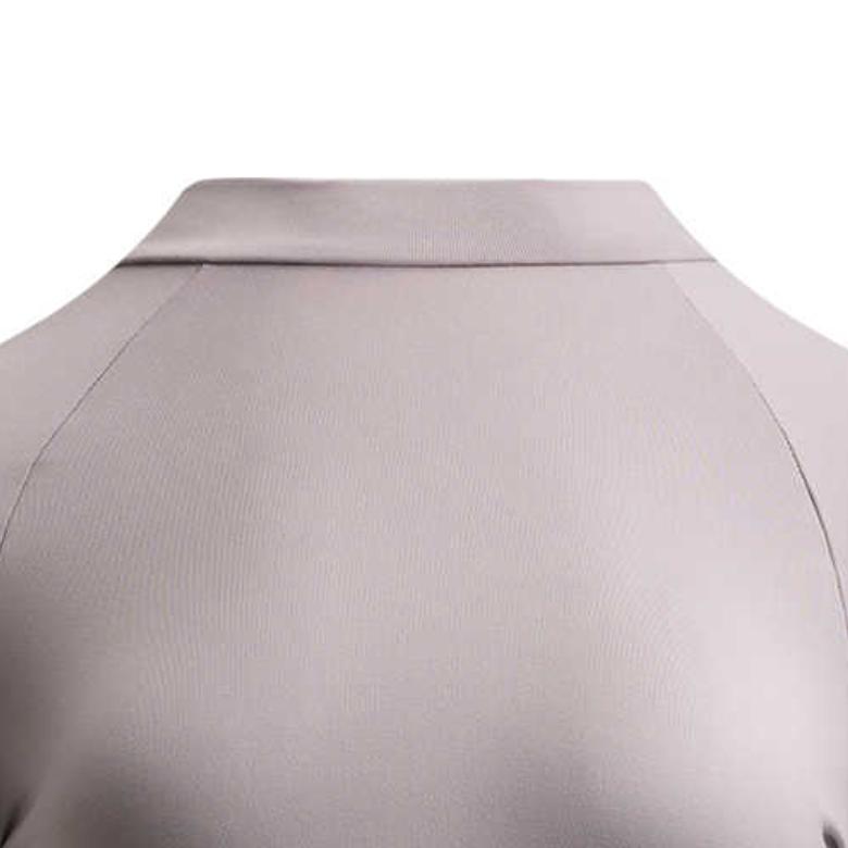 Under Armour Meridian UA Soft Training Pullover Long Sleeve T-Shirt Women Tops Fatigue-Gray 1389011-015