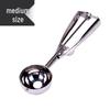 Stainless Steel Ice Cream & Fruit Scoop Ball Spoon