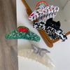 Acetate Animal Hair Claw Bird Acetate Shark Clip Creative Cat Hair Clip  Daily