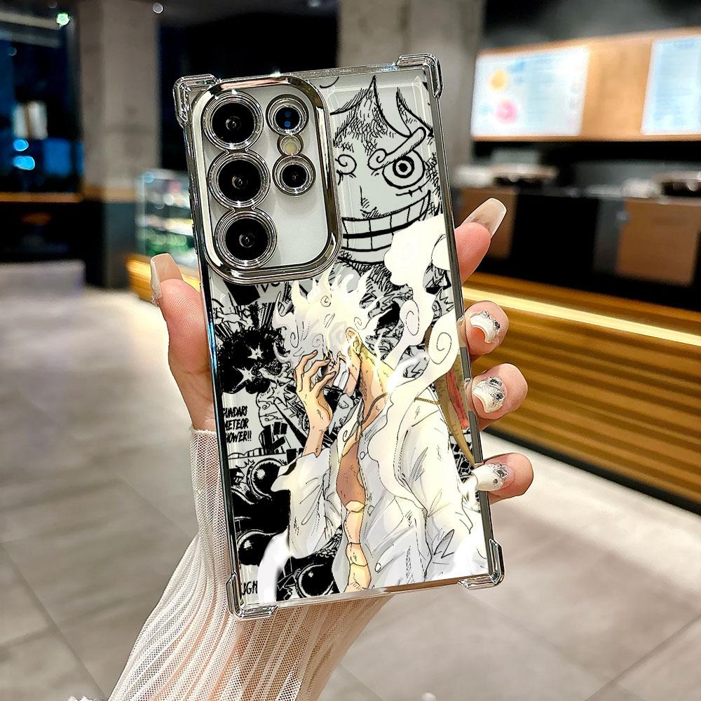 

One Pieces Luffy Monkey D Coque For Galaxy S26 Ultra Phone Case For Samsung S26 S25 S24 S23 S21 Ultra S20 FE S25 Plus Soft Cover Galaxy S25 Ultra