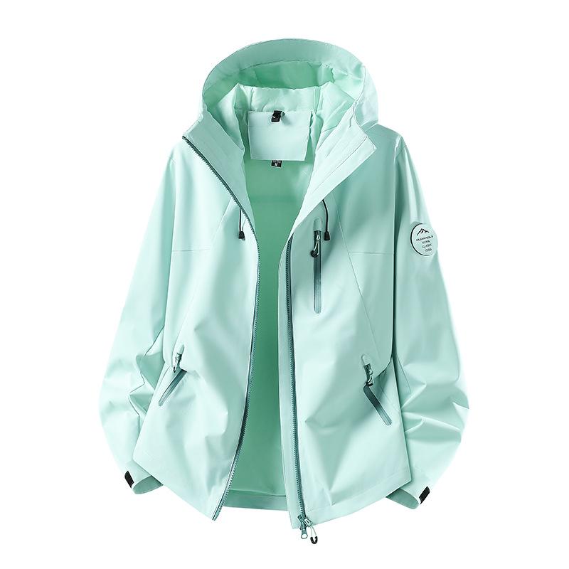 Windproof Waterproof Fleece-lined Mountaineering Suit - Unisex Warm Detachable Two-piece Set for Autumn and Winter