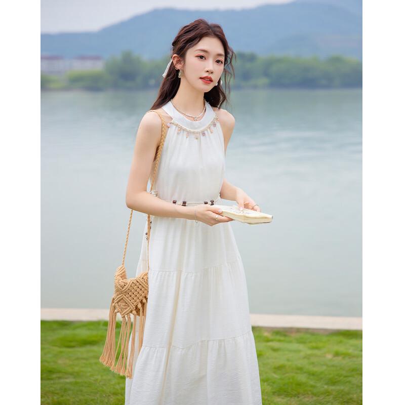 Mokana Women s French Halter Maxi Dress MKNJD4396 S