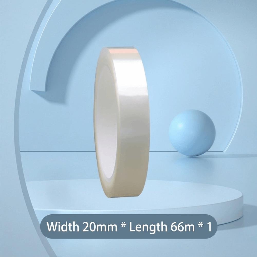 High Tack Adhesive Tape 10mm Width Warning Marking Tape New Transparent Tape Desktop Use