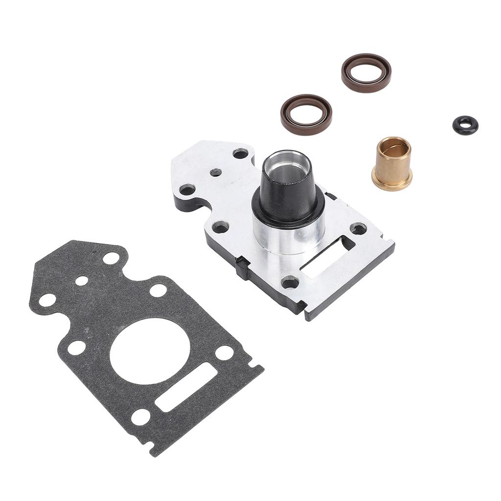 Outboard Water Pump Base Housing Kit 63V 45331 00 5B with 90381 14020 Bushing 93101 20048 Oil Seal 63V 45315 A0 Gasket