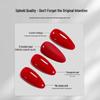 Gel Nail Polish Kit: Long-Lasting Base, Reinforcement, Tempered Top Coat, and Extension Building Gel for Salons.