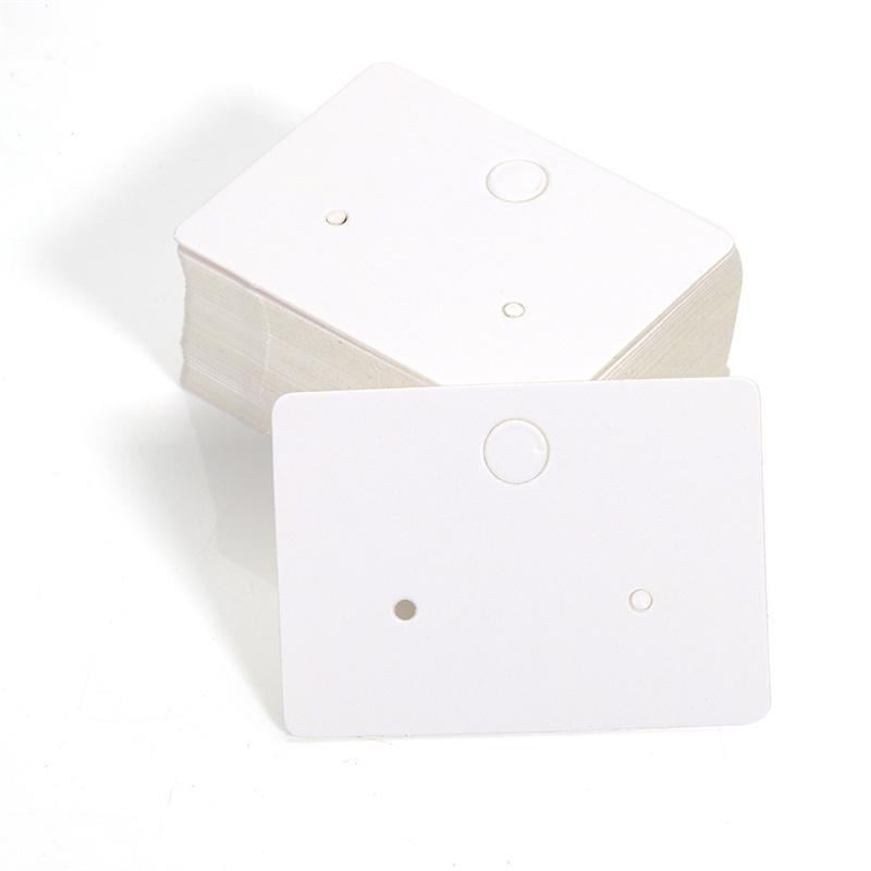 100 Stück grenzüberschreitender 4,5 * 3,2 cm Verpackungskarton DIY Ohrschmuckkarte