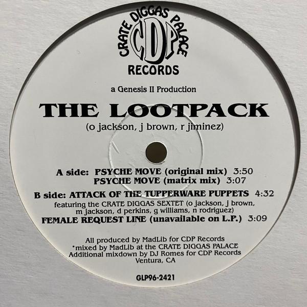 

12inch Record LOOTPACK - Psyche Move GLP962421 Crate Diggas Pa 1996 US Rap & Hip-Hop/R&B Used