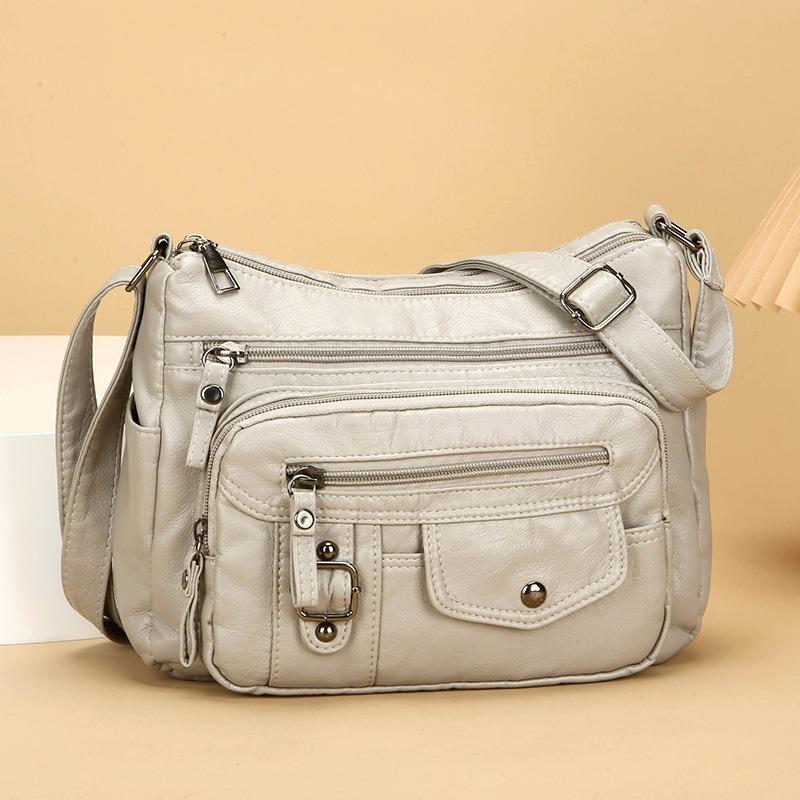 Women's Shoulder Lightweight PU Soft Leather Crossbody Bag