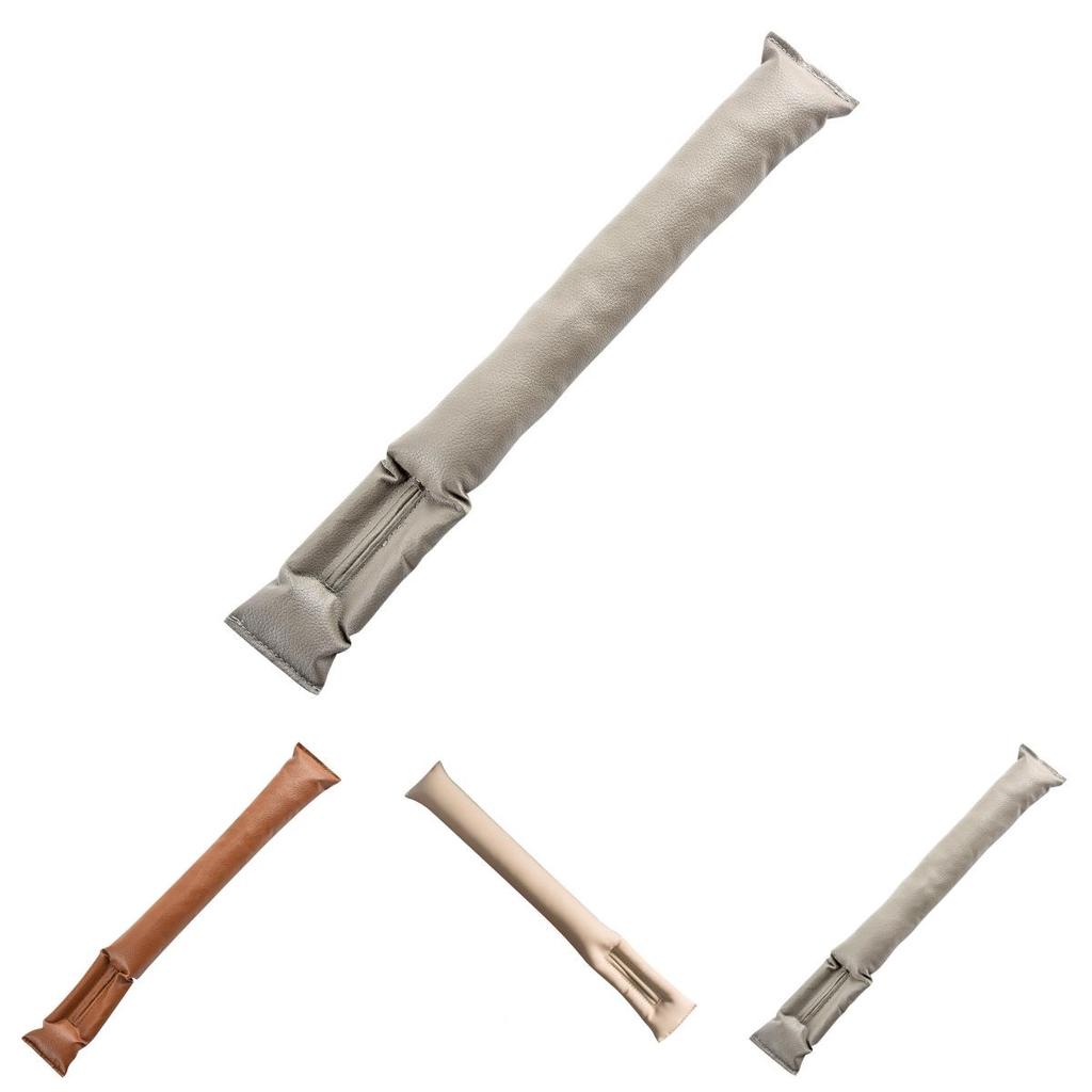 Universal Car Seat Gap Filler Pu Leather Storage Organizer With Antileak Seal For Vehicle Interior