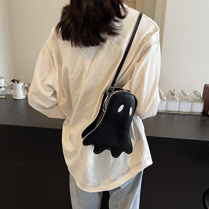 Halloween Bag Versatile Cartoon Crossbody Bags for Women Shoulder Bags Trend Designer Small Alien Ghost Bags for Girls KTY