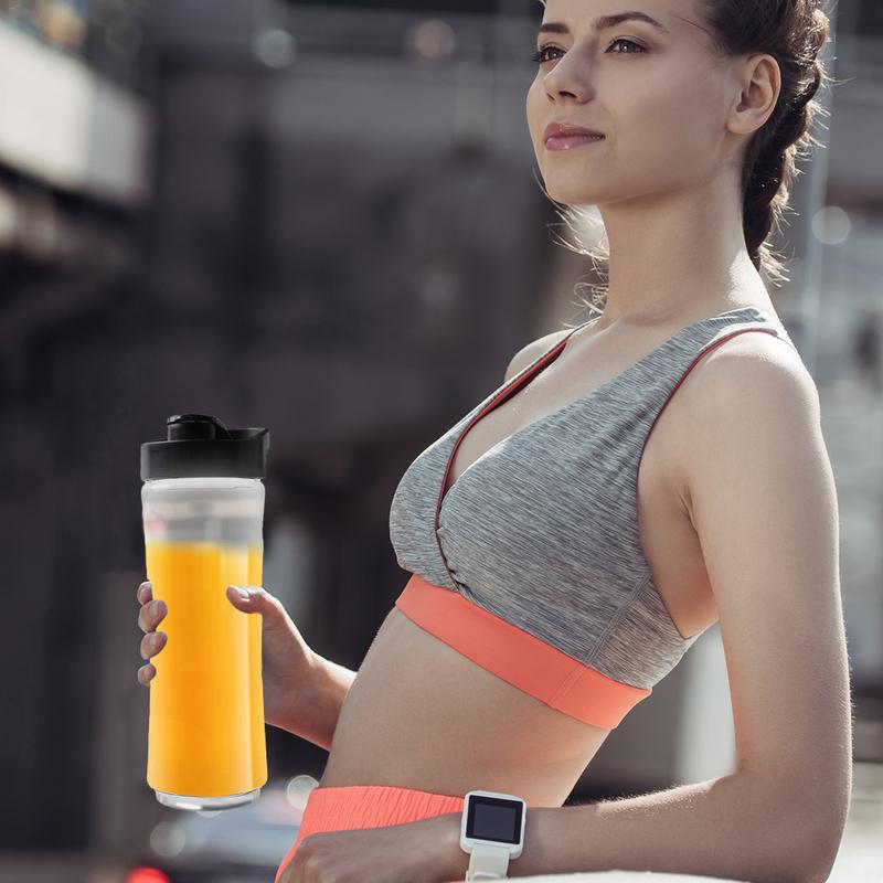 Blender Part Cup Portable Sports Drink Bottle Drinking Outdoor Travel Portable Gym Fitness Jugs For Camping Backpacking Hiking