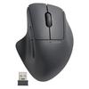 ELECOM Mouse Wireless Mouse SHELLPHA Wireless 2.4GHz Quiet Antibacterial 5 Buttons + Tilt Wheel Black M-SH30DBBSKBK