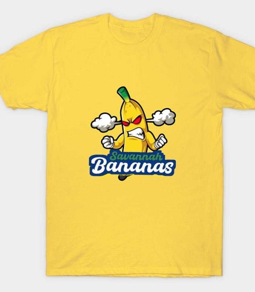 FUNNY Savannah Bananas NEW angry banana Tshirt Unisex All sizes JJ4260 Unisex T-Shirt L