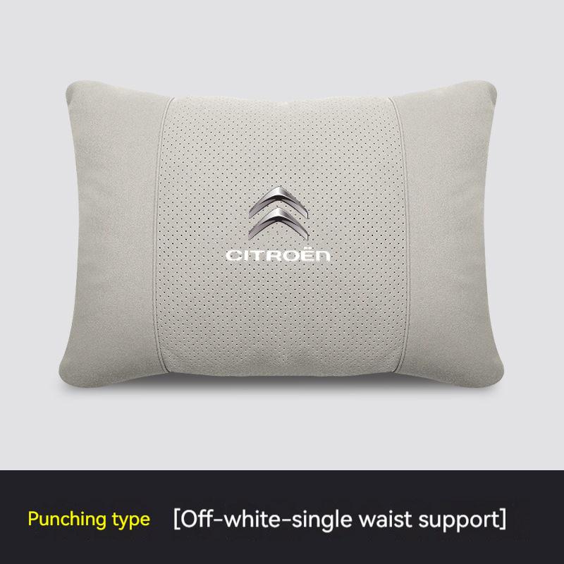 Car Headrest Cover Seat Head Rest Neck Pillow Protector For Citroen DS 3 C4 C3 C5 Aircross Berlingo Celysee Cactus Picasso Saxo