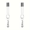 Metal Nipple Clip with Gourd Pandent Breast Clamp Adjustable Stimulation Nipple Tools Adult BDSM Sex Toys for Women and Couples