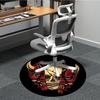 1pc Skull Demon Office Round Area Rug, Under Office Chairs Bedroom Living Room Home Decor, Room Deco, Available in Various Sizes