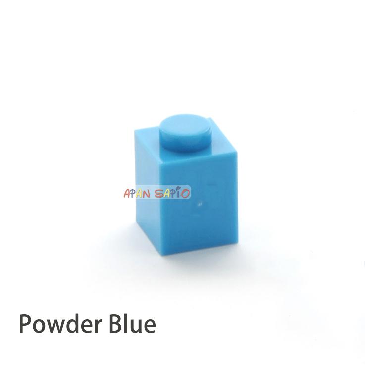 High-Quality 50Pcs High-Quality Building High-Quality Blocks Play sets High-Quality Thick High-Quality 1X1 High-Quality 16Color Construction pieces