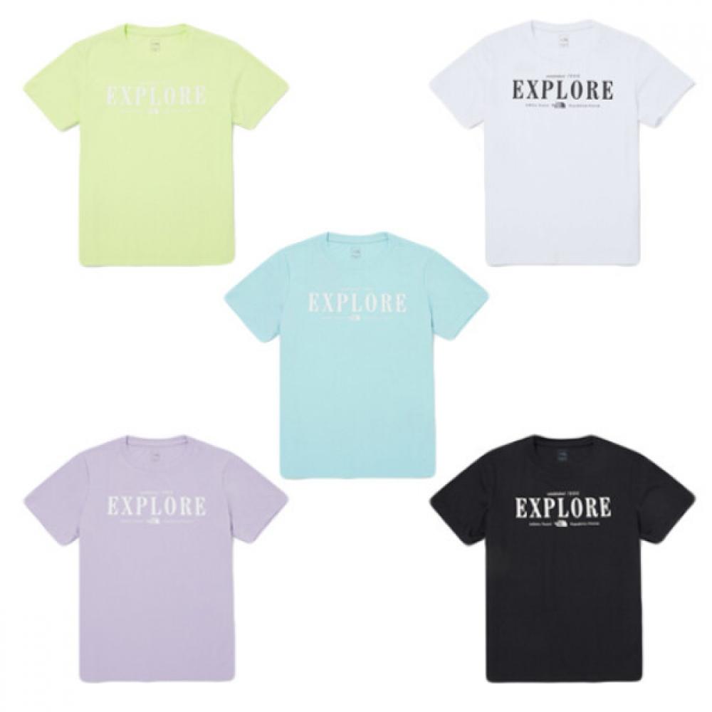 

North Space Kids Recovery Graphic Short Sleeve Round Tee lavender/100